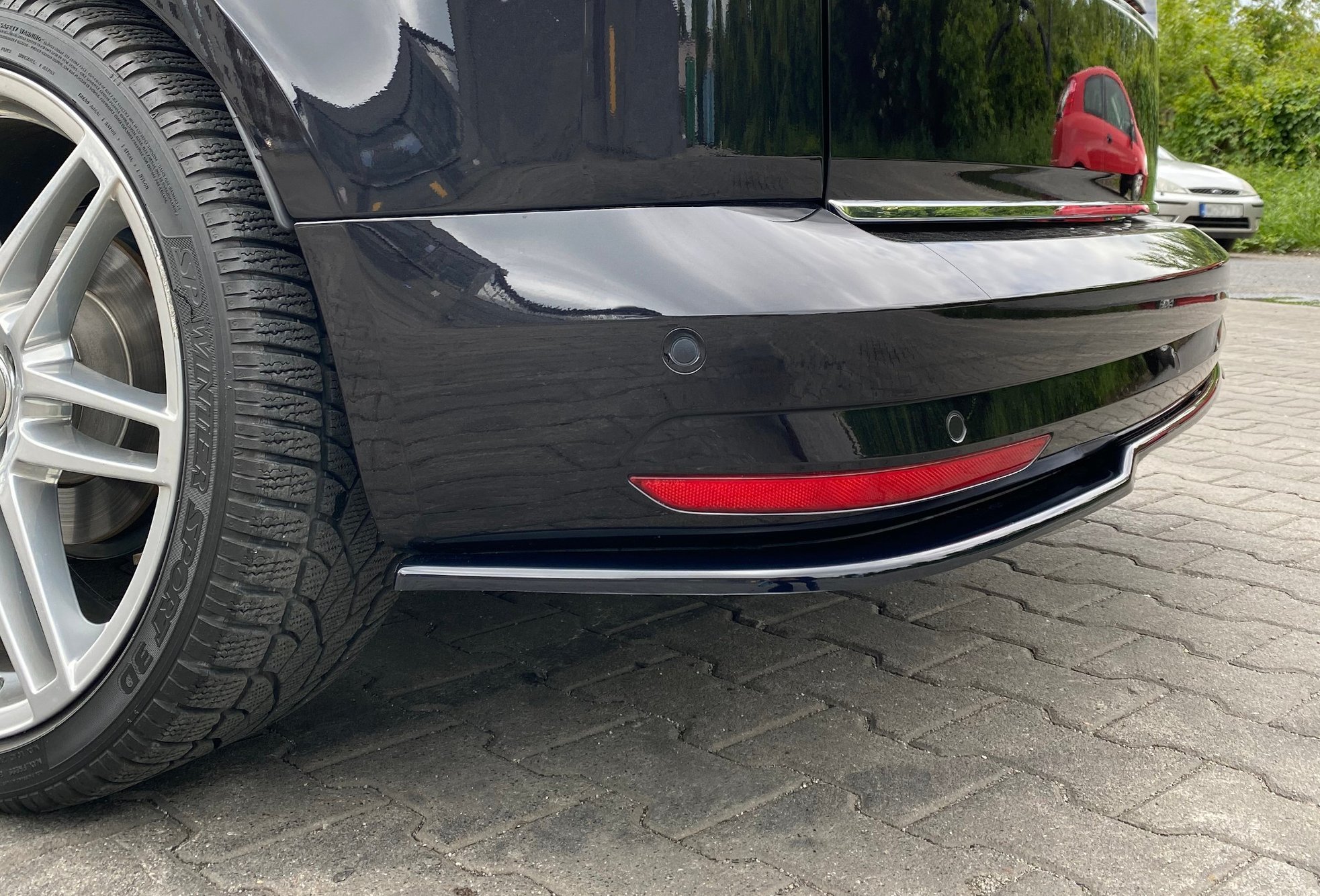 Central Rear Splitter Volkswagen Caddy MK4 (2015-2020) - 3