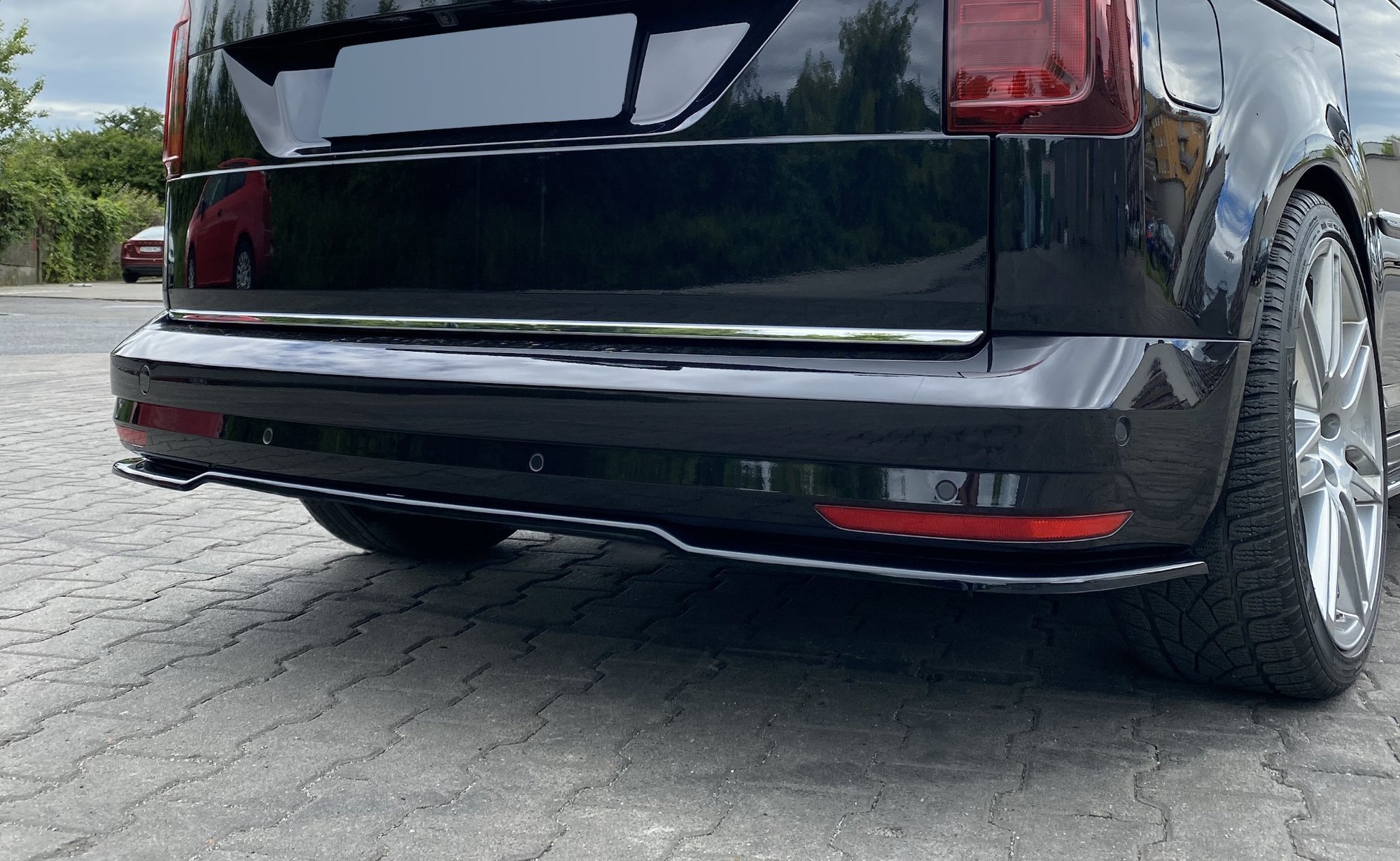 Central Rear Splitter Volkswagen Caddy MK4 (2015-2020) - 2