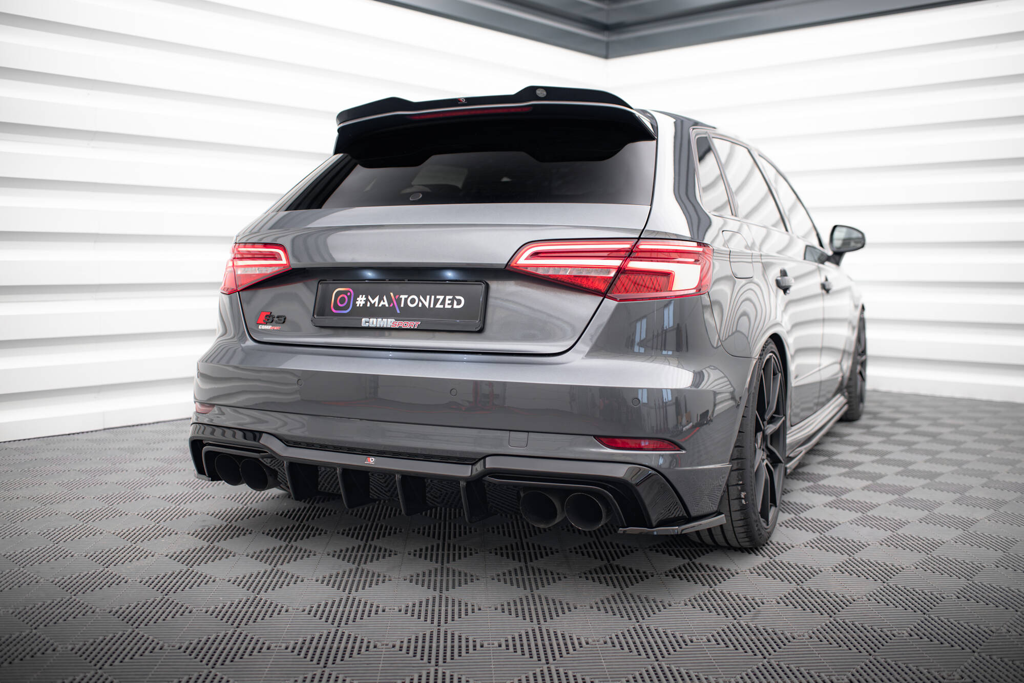 Rear Valance Audi S3 Sportback 8V Facelift - 2
