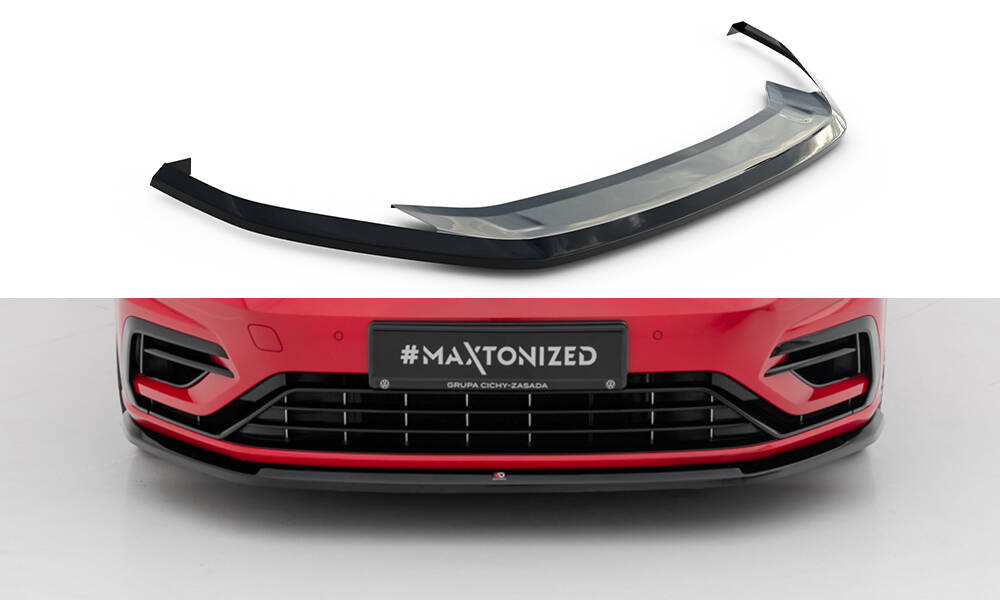 Front Splitter V.6 VW Golf 7 R / R-Line Facelift - 2