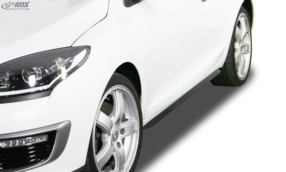 SIDESKIRTS RENAULT MEGANE 3 COUPE (2/3-DOORS) "SLIM