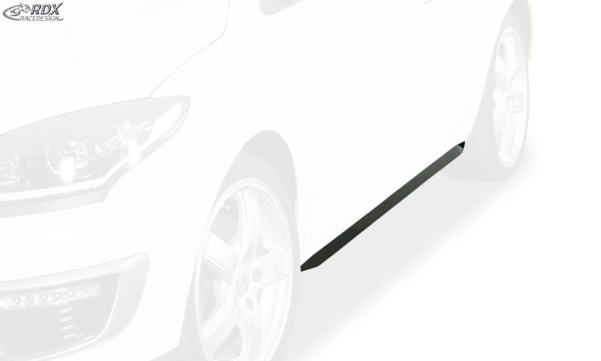 SIDESKIRTS RENAULT MEGANE 3 COUPE (2/3-DOORS) "SLIM - 3