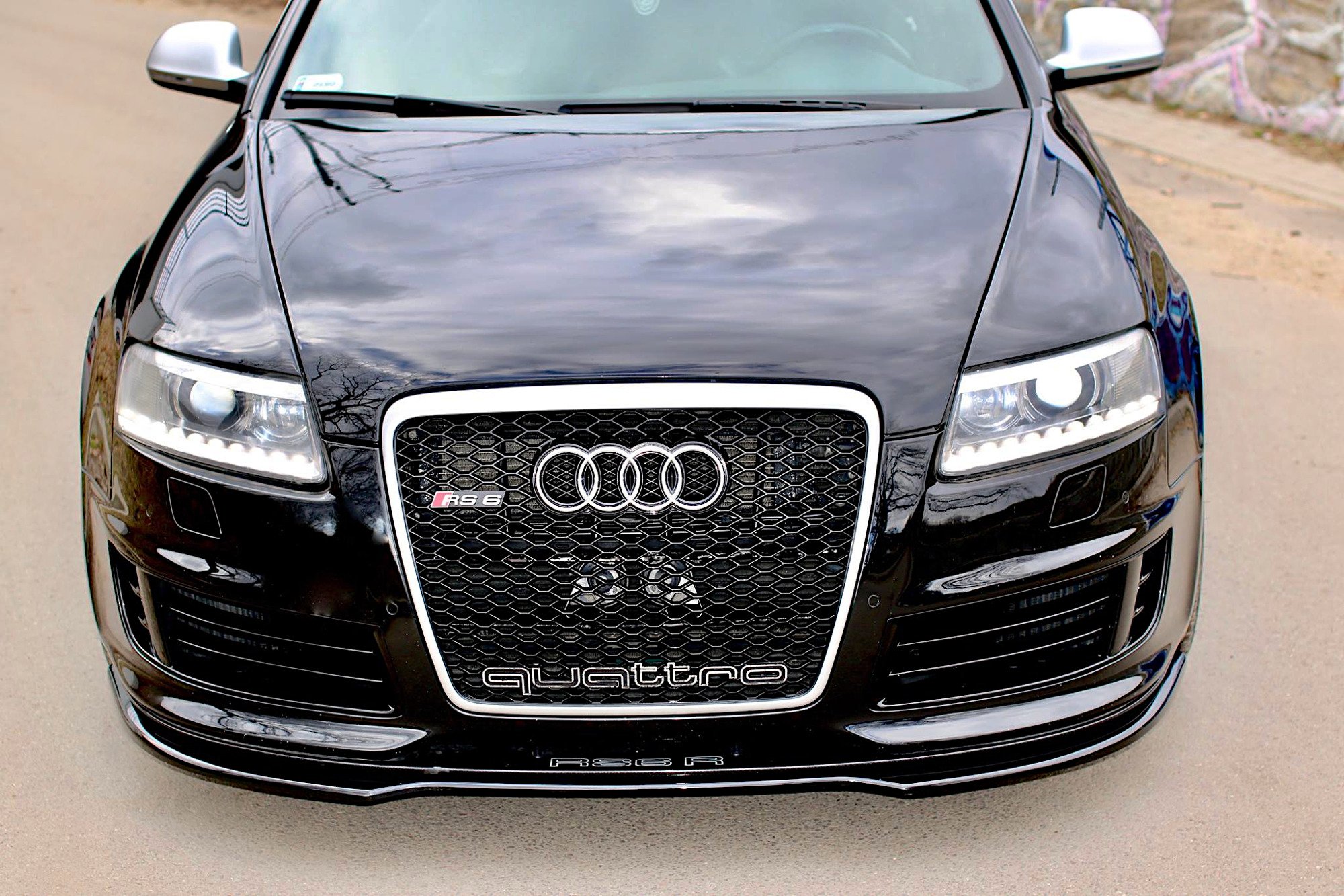 Front Splitter Audi RS6 C6 (2008-2010) - 2