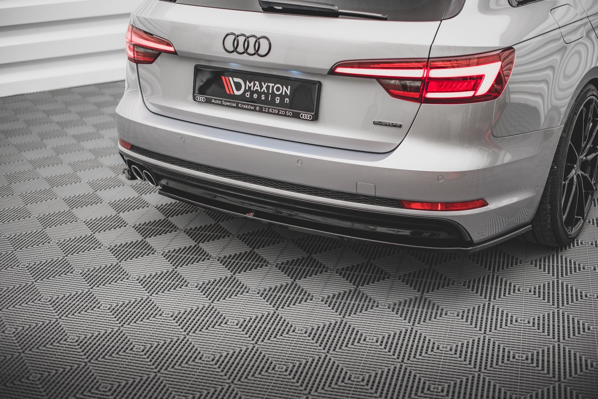 Rear Side Splitters V.2 Audi A4 S-Line B9 - 3