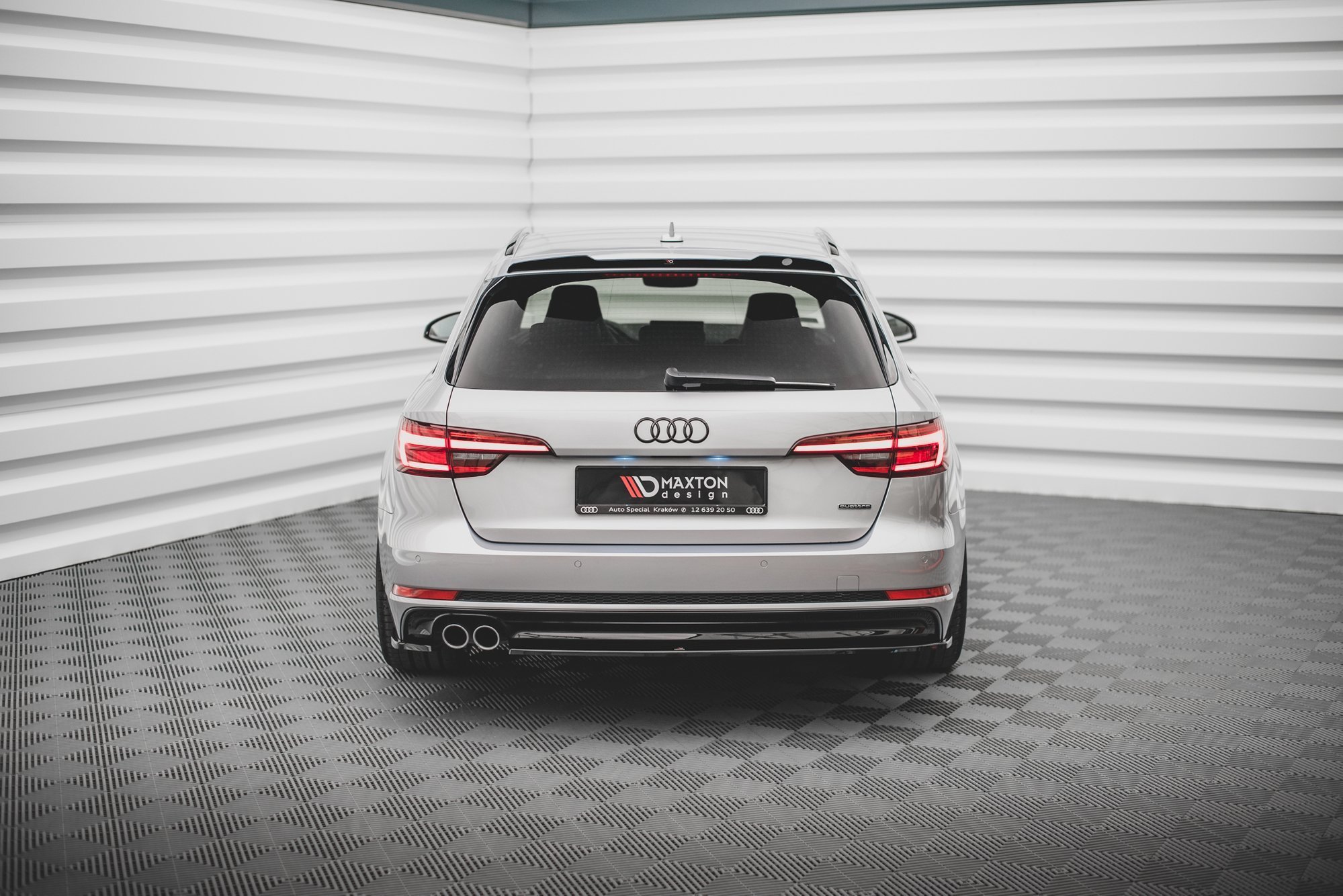 Rear Side Splitters V.2 Audi A4 S-Line B9 - 2
