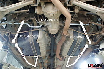 SSANGYONG ACTYON 06-11 2.0D ULTRA-R 2X 2POINT REAR SIDE BARS