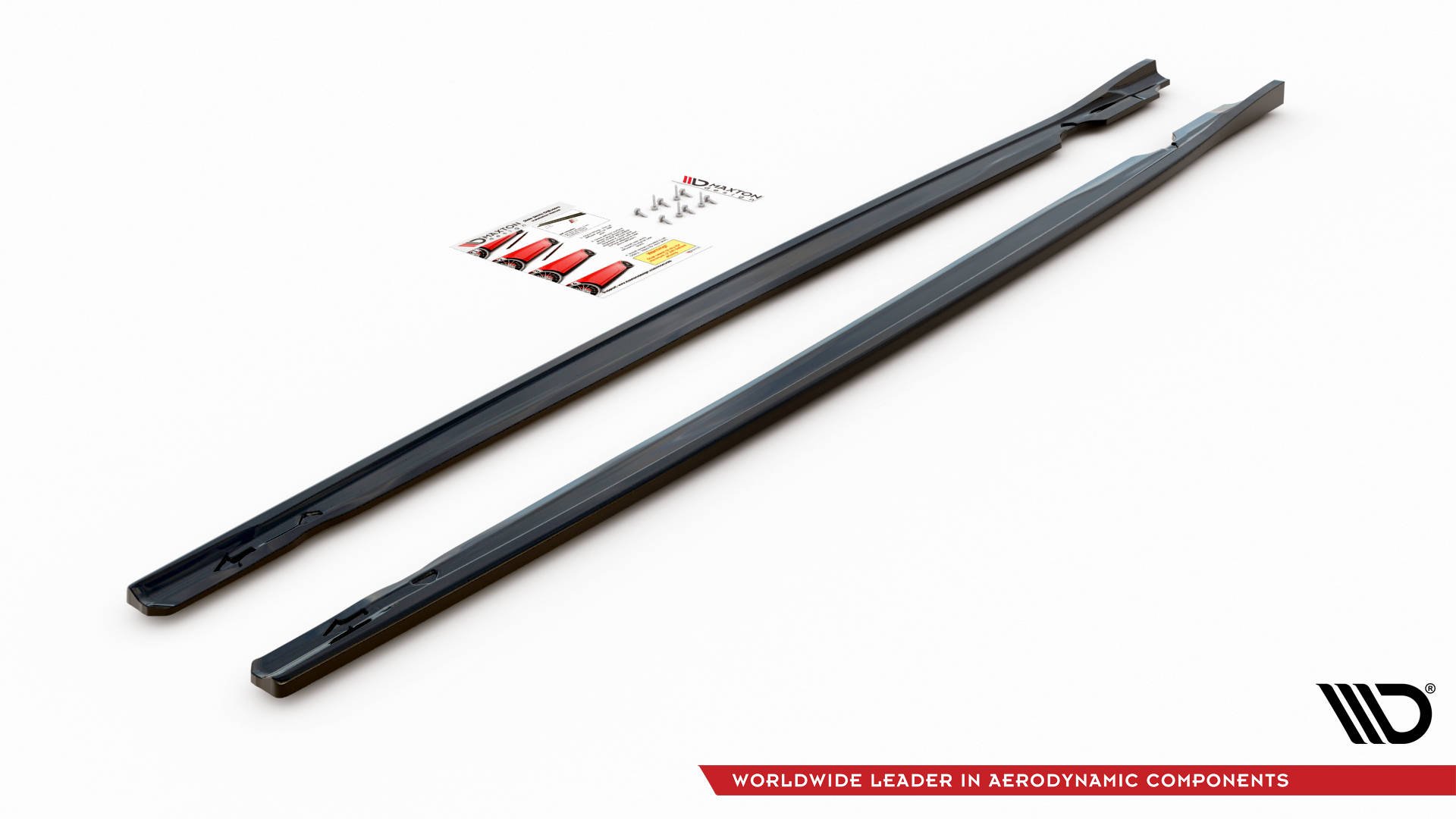 Side Skirts Diffusers V.2 VW Golf R Mk8 - 6