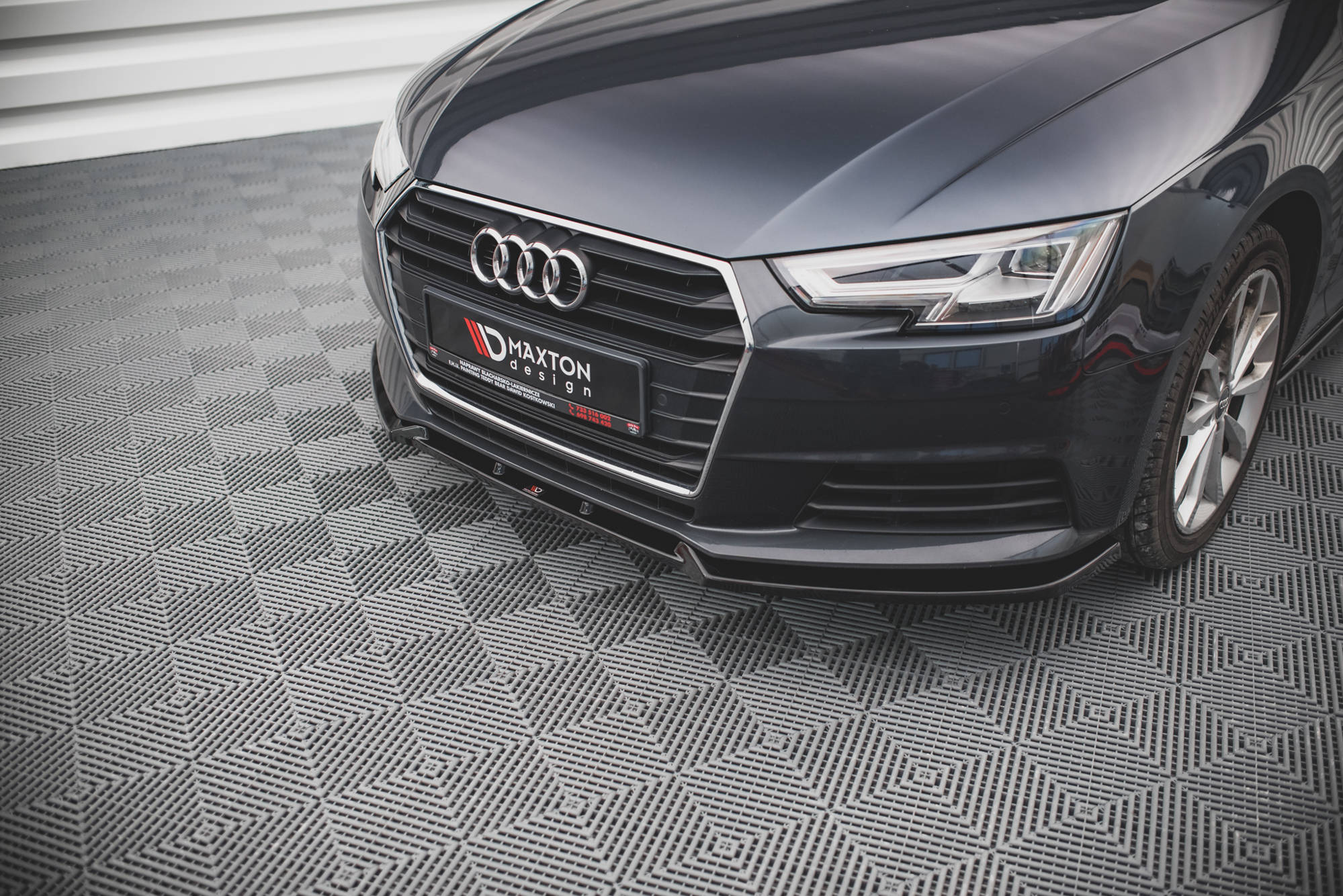 Front Splitter V.1 Audi A4 B9 - 3