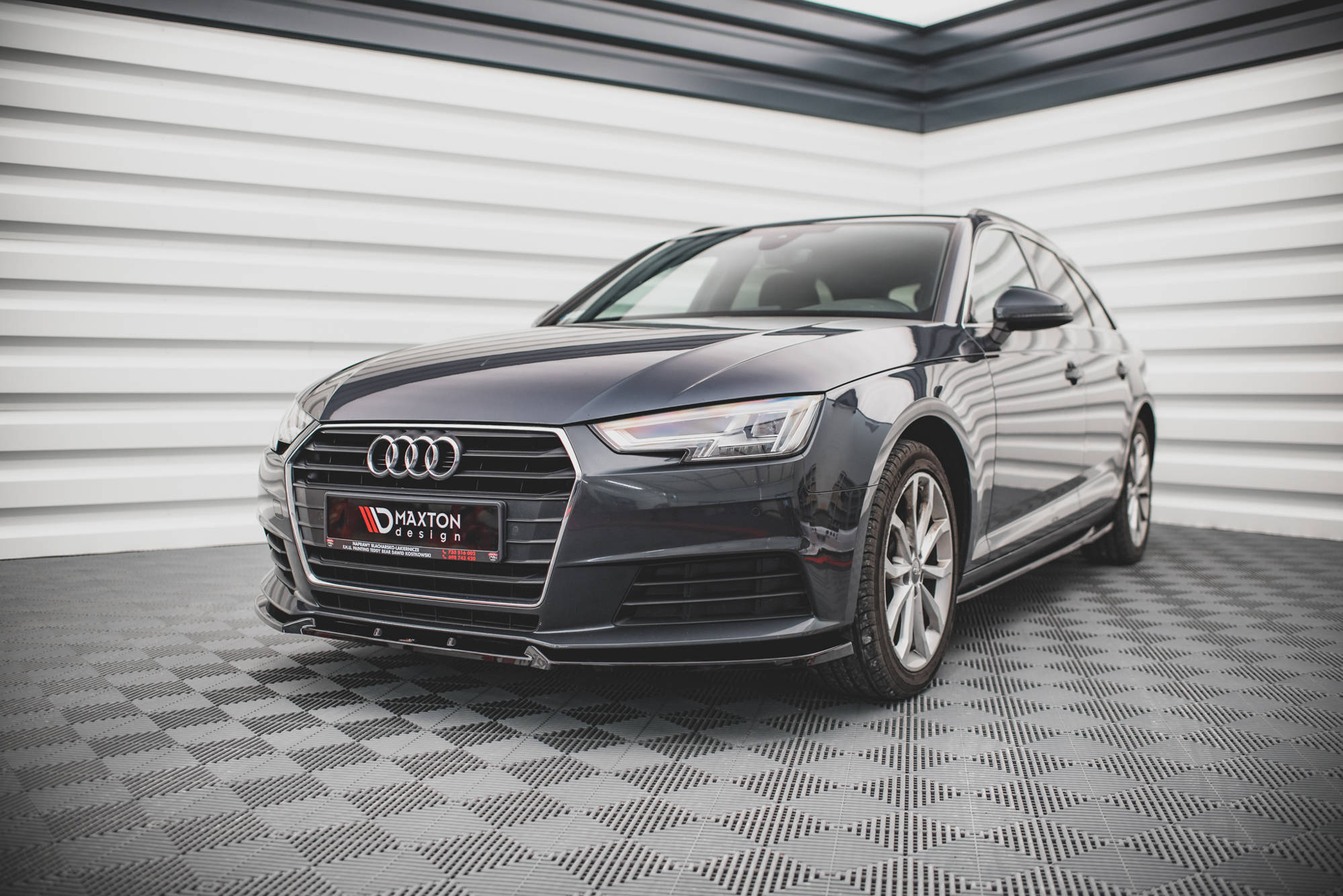 Front Splitter V.1 Audi A4 B9 - 4