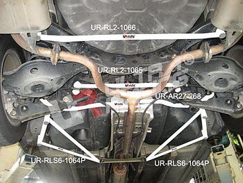 NISSAN TEANA 03-08 J31 ULTRARACING 2X 3-POINT REAR SIDE BARS