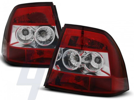 TAILLIGHTS OPEL VECTRA B 11.95-12.98 RED WHITE