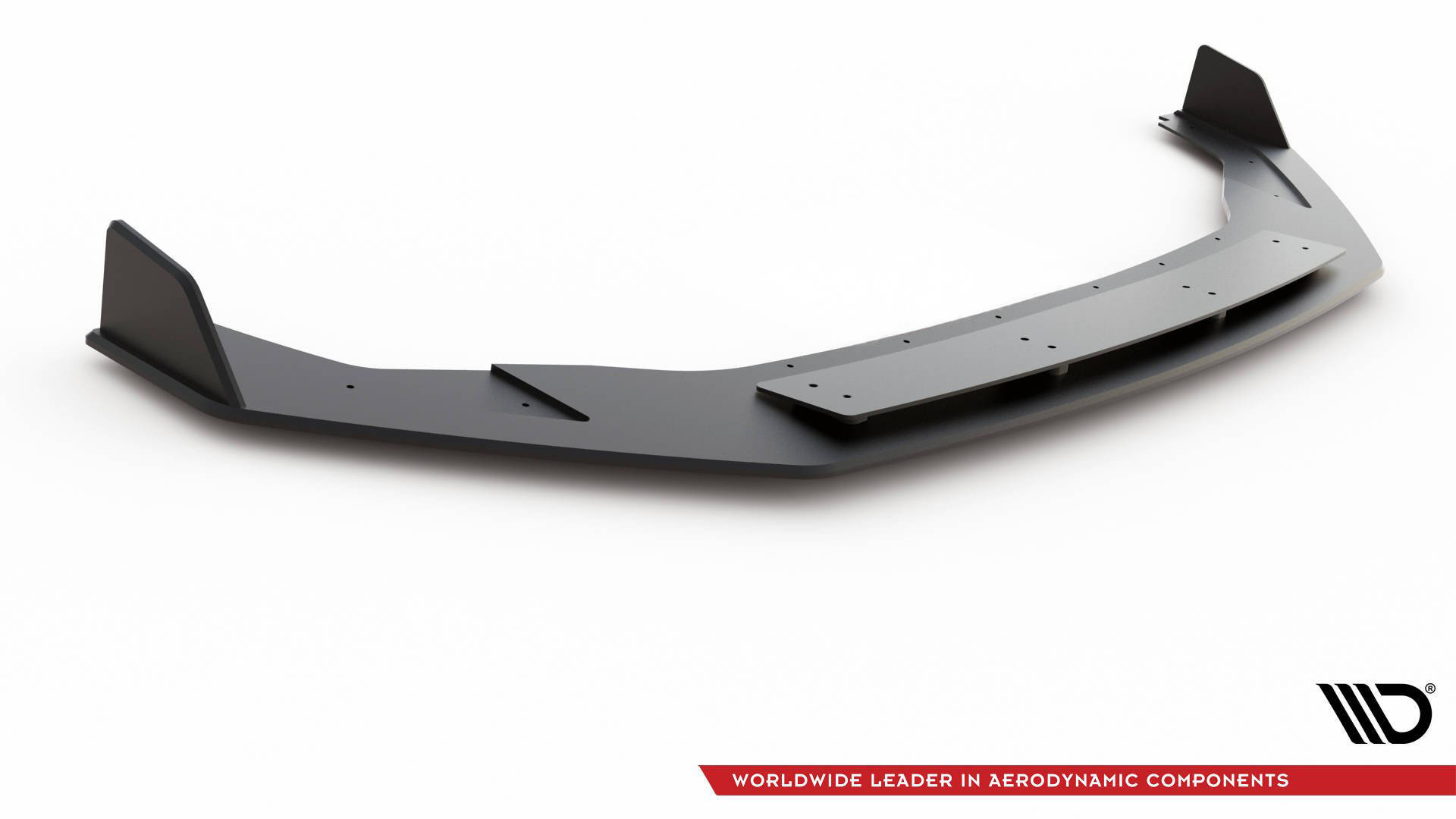 STREET PRO FRONT SPLITTER V.2 SUITABLE FOR VOLKSWAGEN GOLF R / R-LINE MK7 FACELIFT – MAXTON DESIGN - 4