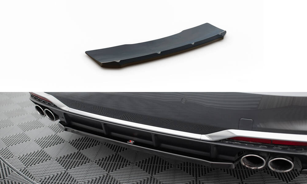 Central Rear Splitter S5 Sportback / Coupe F5 Facelift