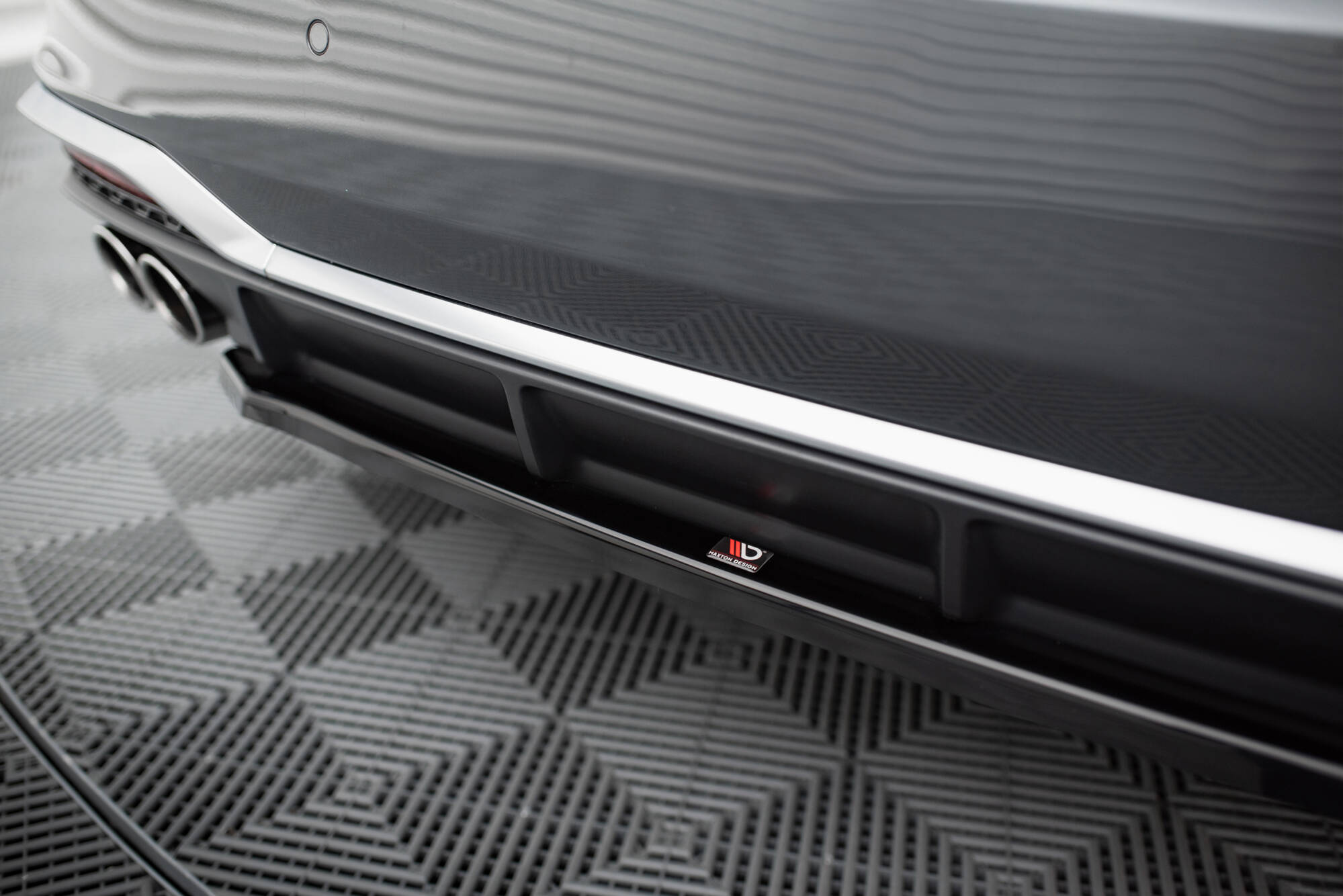 Central Rear Splitter S5 Sportback / Coupe F5 Facelift - 3