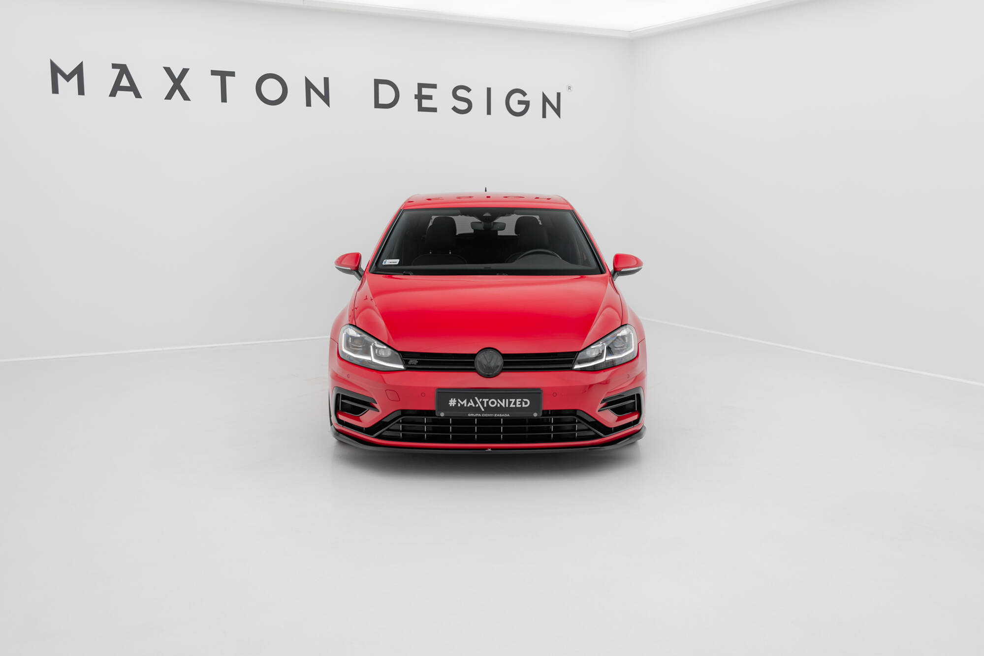 Front Splitter V.7 VW Golf 7 R / R-Line Facelift