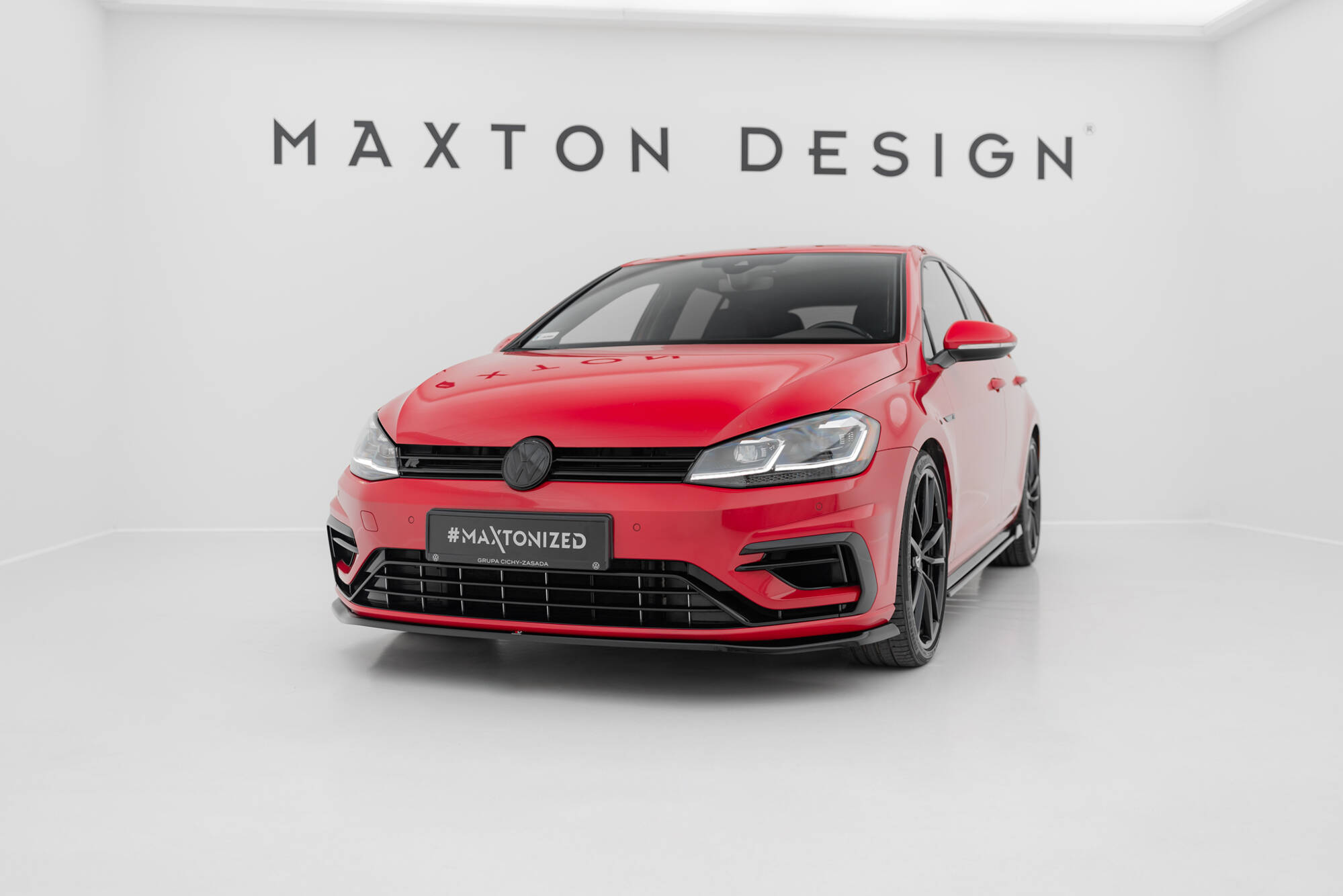 Front Splitter V.7 VW Golf 7 R / R-Line Facelift - 2