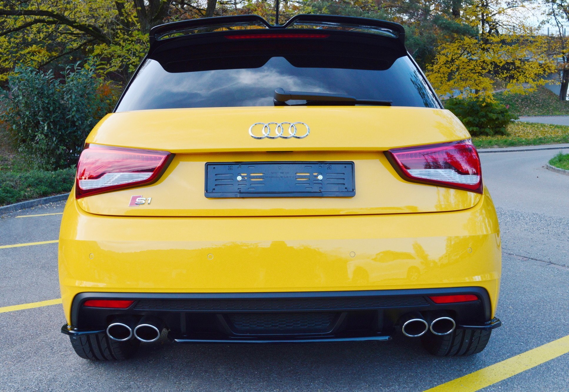 Rear Side Splitters Audi S1 Mk1 (2014-2018) - 4