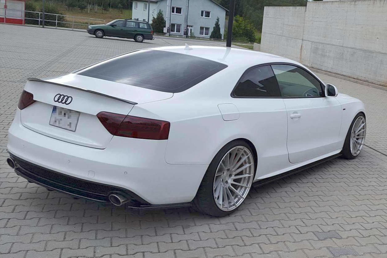 Rear Side Splitter Audi A5 S-Line 8T FL Coupe - 4
