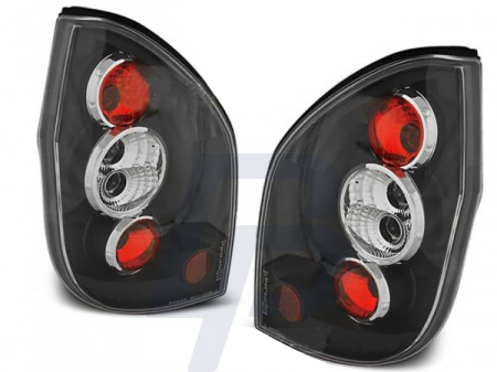 TAILLIGHTS OPEL ZAFIRA 04.99-06.05 BLACK