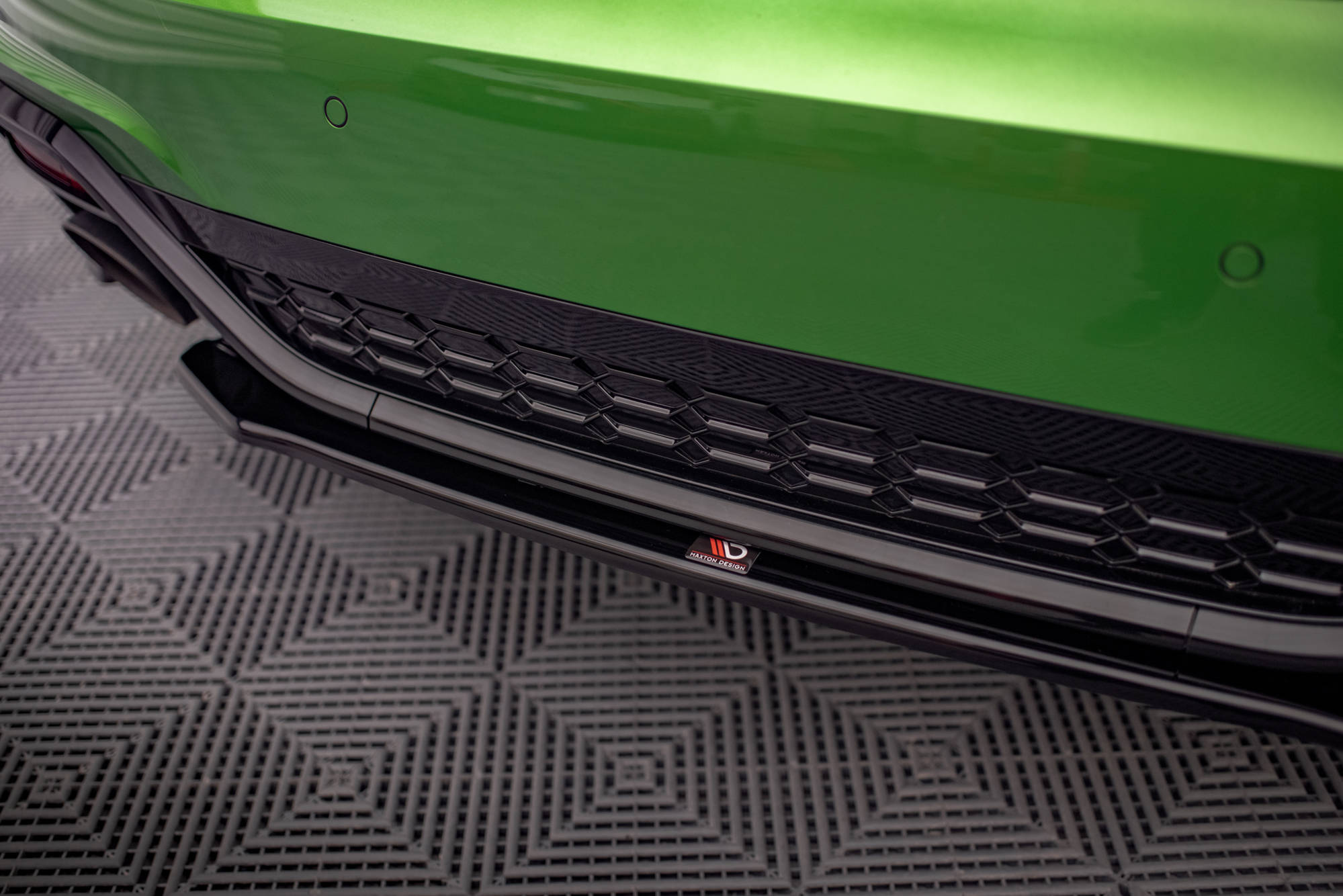 Central Rear Splitter Audi RS5 F5 Facelift - 3