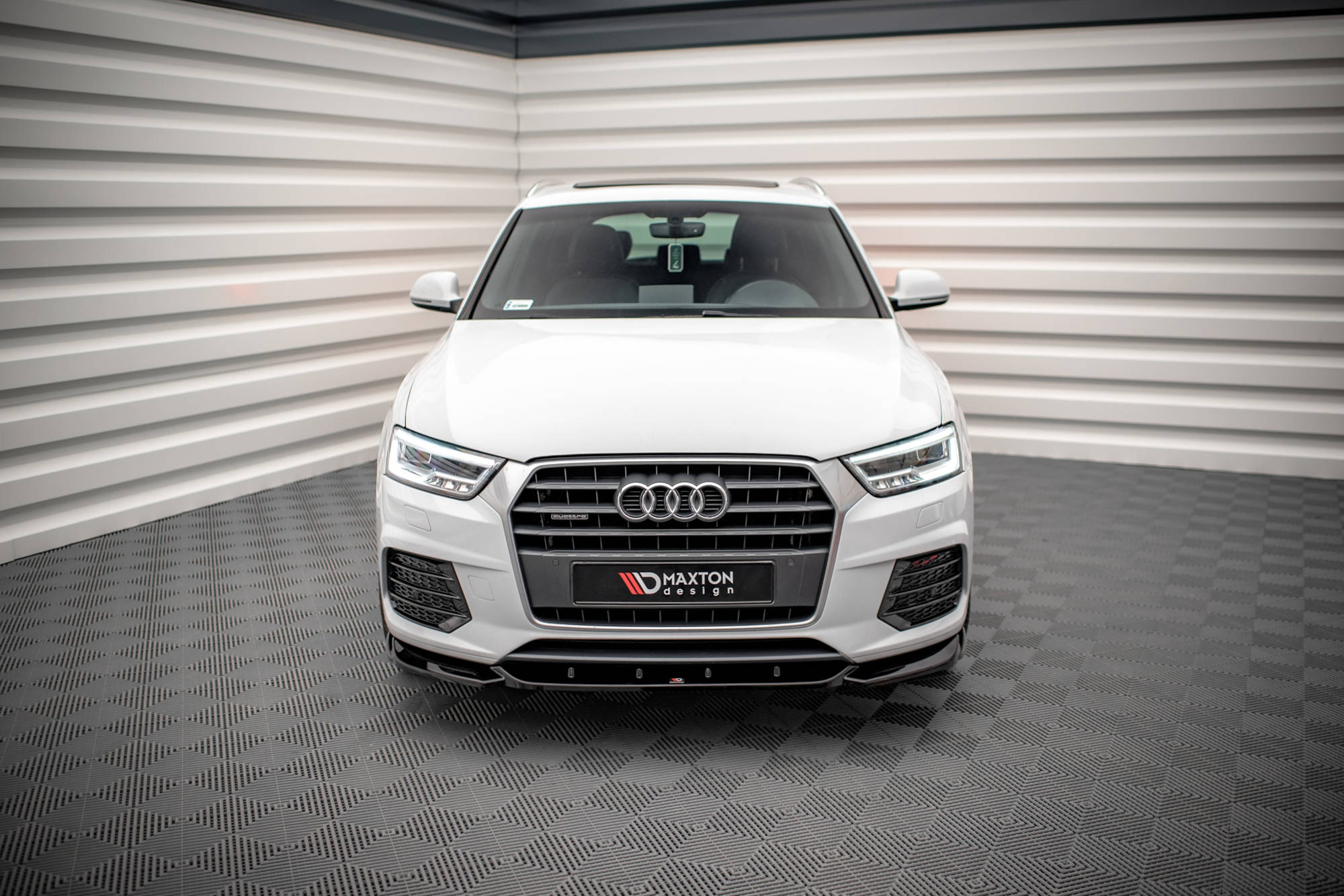 Front Splitter V.1 Audi Q3 Sport 8U Facelift - 2