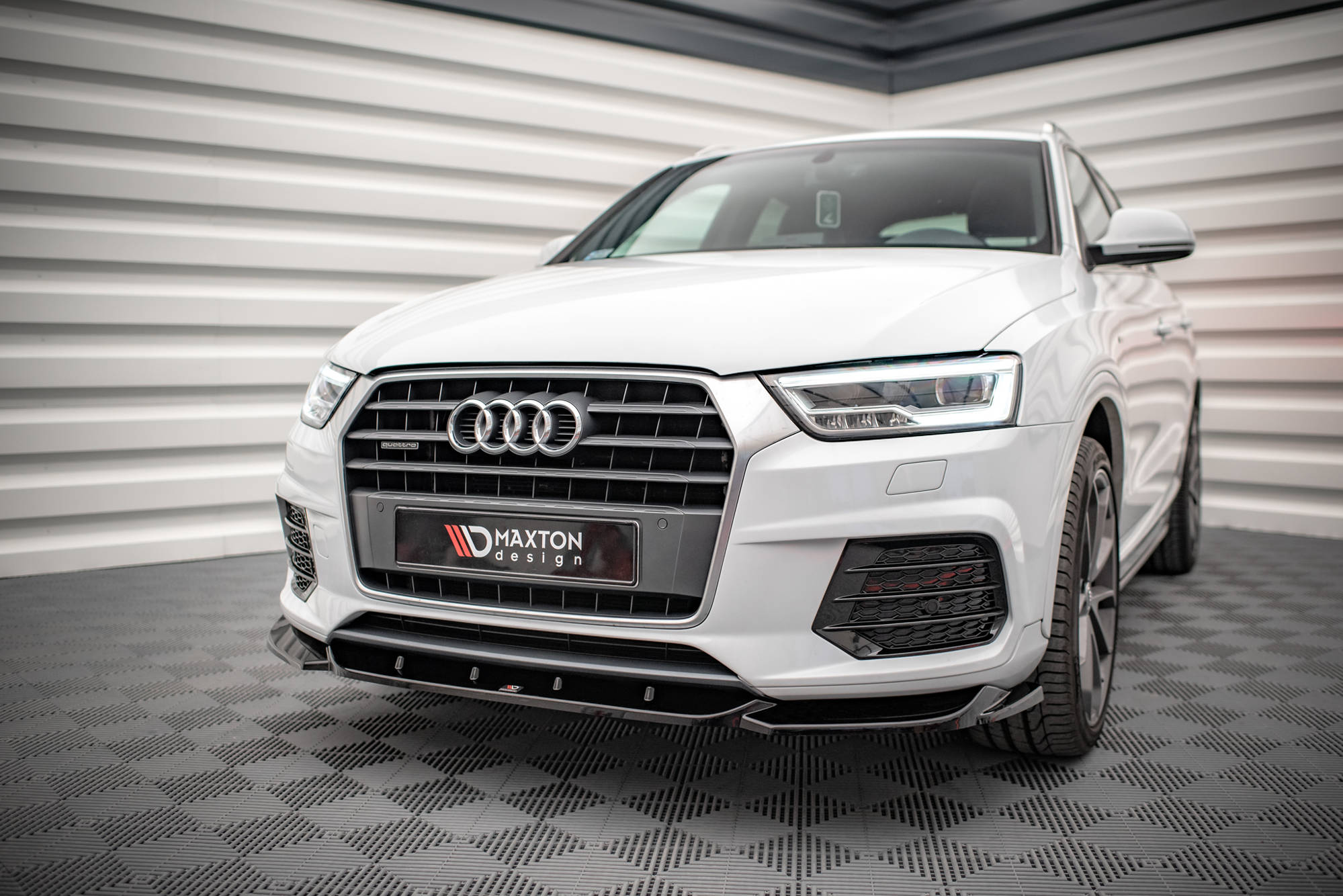 Front Splitter V.1 Audi Q3 Sport 8U Facelift - 4