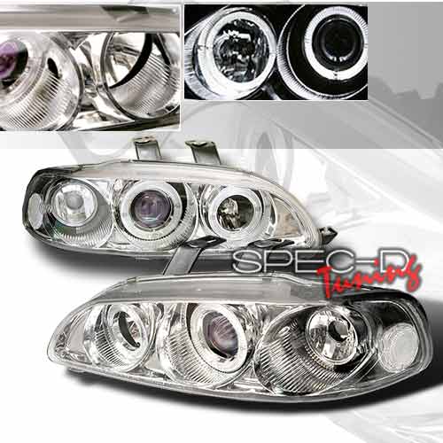 HONDA CIVIC 92-95 2/3D PROJECTOR HEADLIGHTS CLEAR [SR]