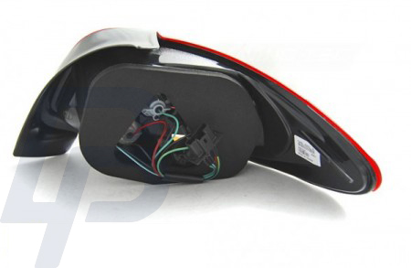 LED TAILLIGHTS PEUGEOT 206 10.98- RED SMOKE LED BAR - 3