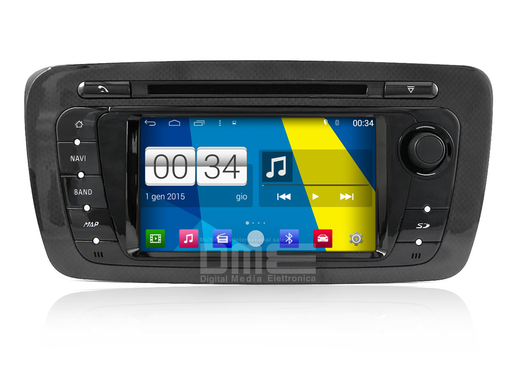 SEAT IBIZA 6.2" MODELLANPASSAD ANDROID HUVUDENHET