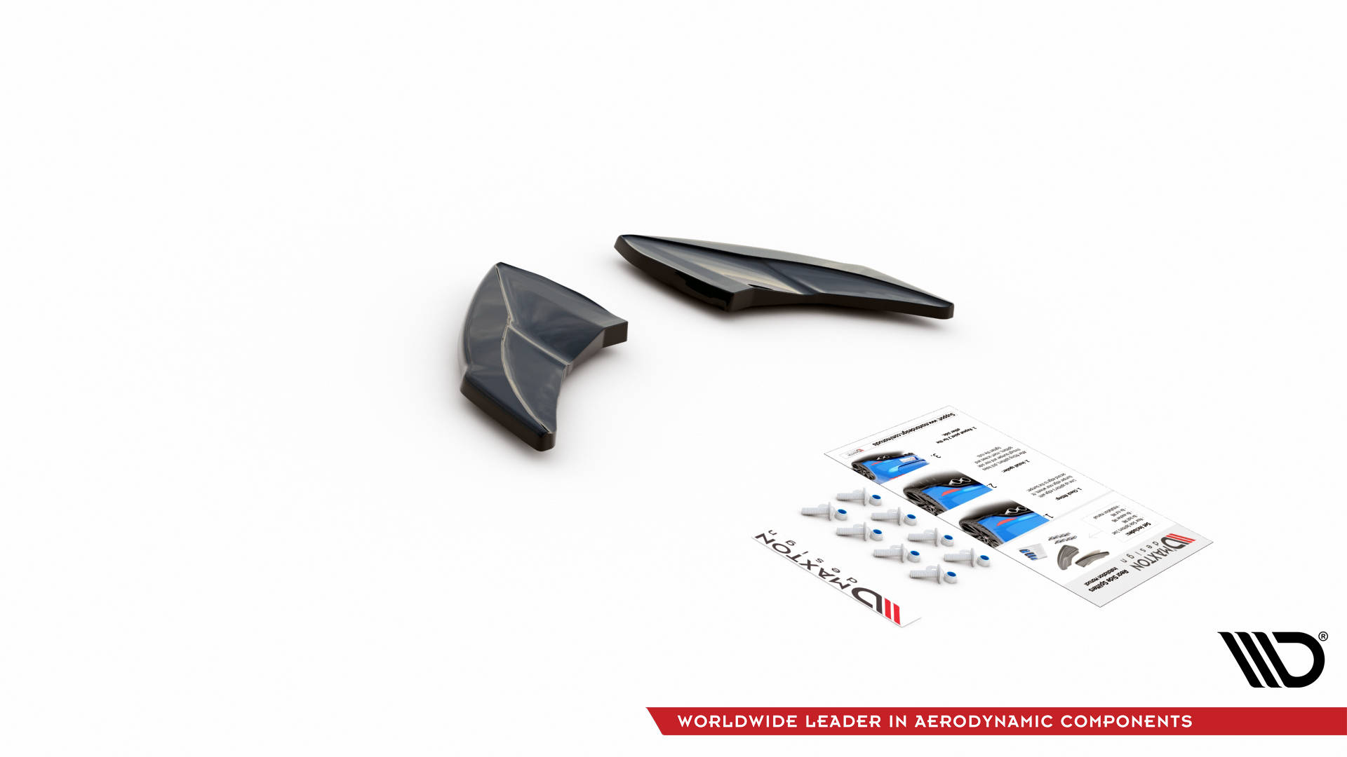 Rear Side Splitters V.4 VW Golf R Mk7 - 6