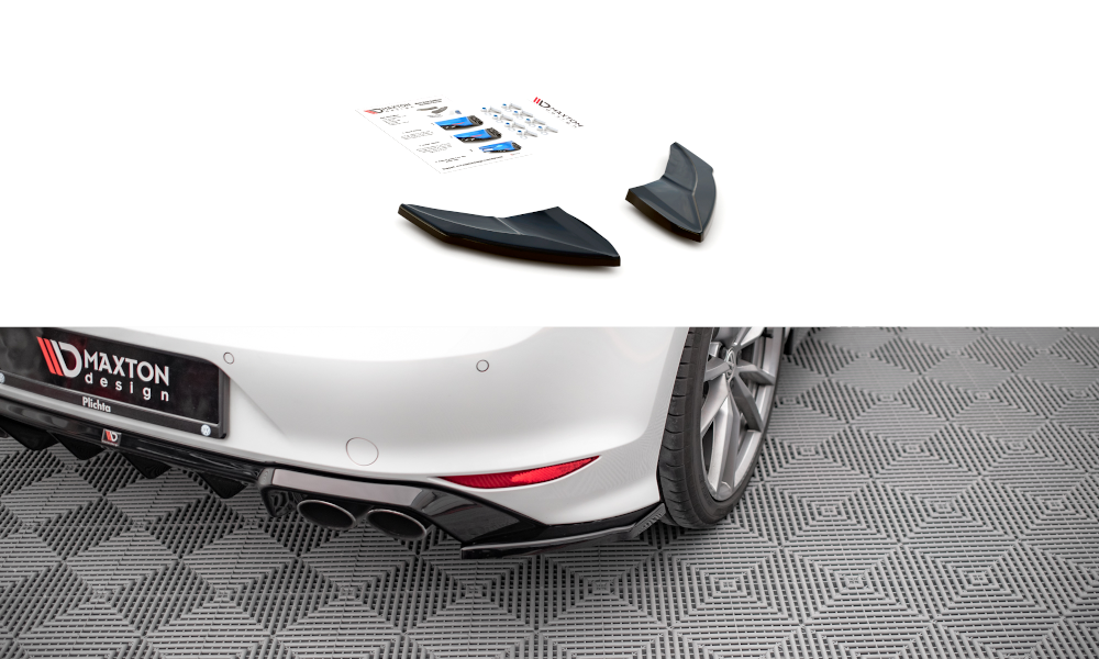 Rear Side Splitters V.4 VW Golf R Mk7