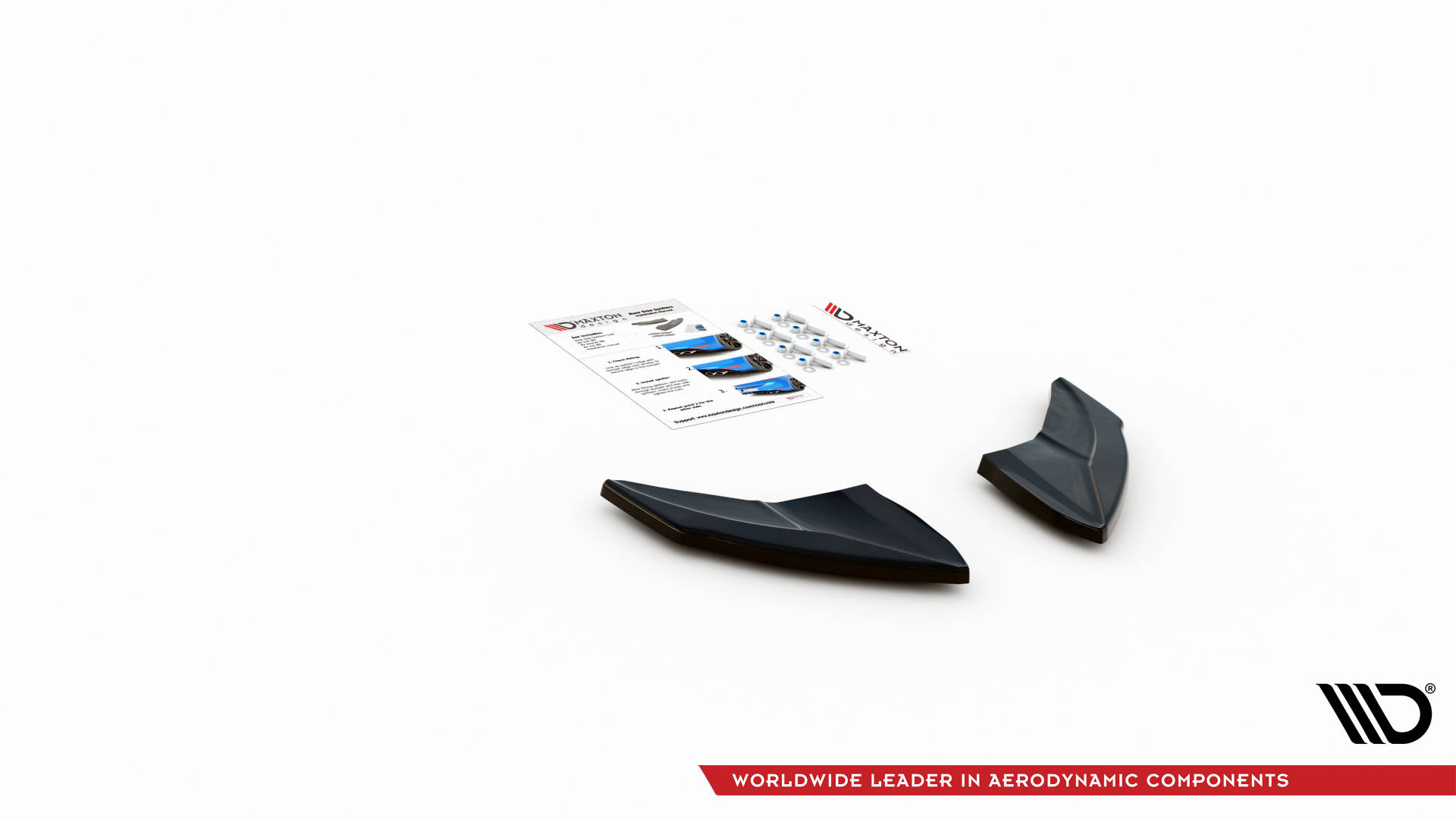 Rear Side Splitters V.4 VW Golf R Mk7 - 5
