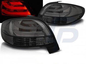 LED TAILLIGHTS PEUGEOT 206 10.98- SMOKE LED BAR
