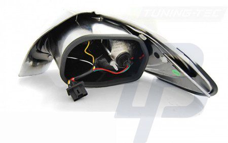 TAILLIGHTS PEUGEOT 206 CC 10.98- BLACK - 2
