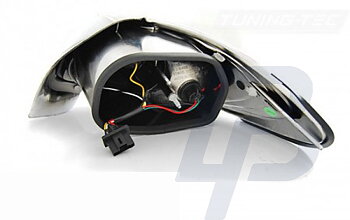 TAILLIGHTS PEUGEOT 206 CC 10.98- BLACK