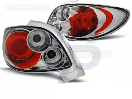 TAILLIGHTS PEUGEOT 206 CC 10.98- CHROME
