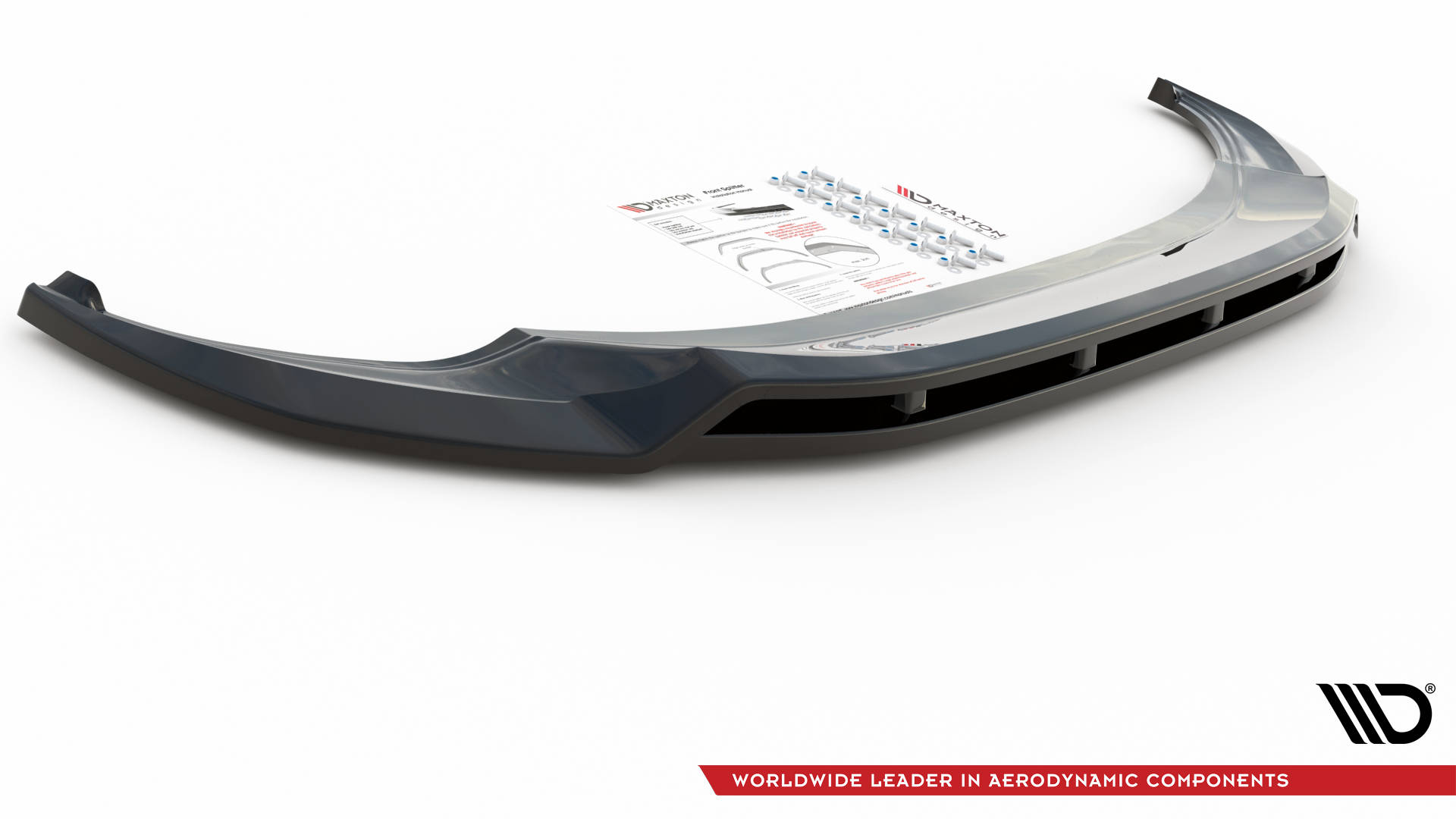 Front Splitter V.1 VW Tiguan R  / R-line MK2 Facelift (2020-) - 4