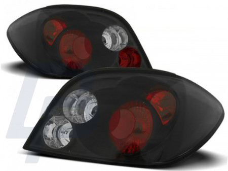 TAILLIGHTS PEUGEOT 307 04.01-07 BLACK