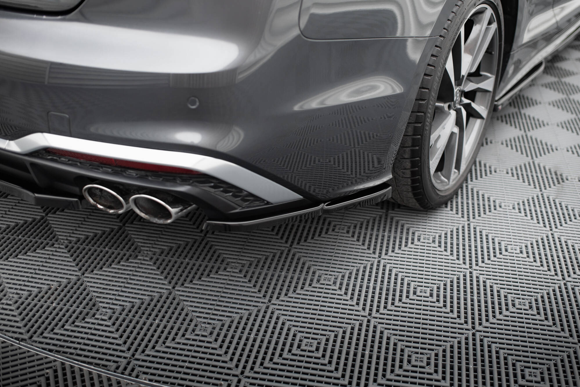 Rear Side Splitters Audi S5 Sportback / Coupe F5 Facelift - 2