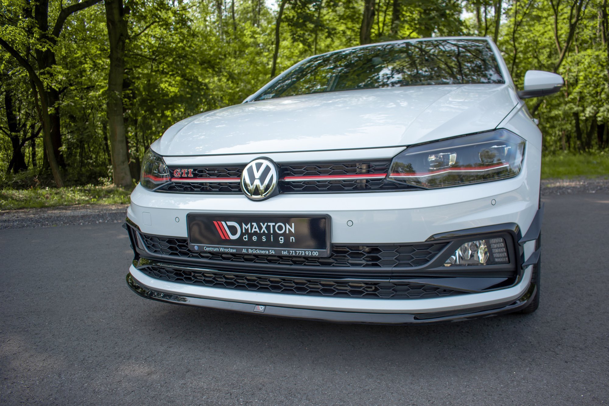 Front Splitter V.3 Volkswagen Polo GTI / R-Line Mk6 - 2