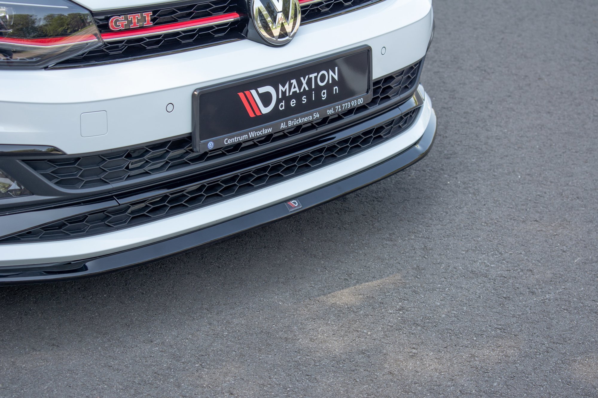Front Splitter V.3 Volkswagen Polo GTI / R-Line Mk6 - 4