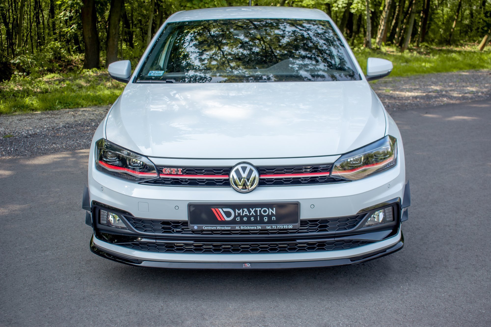 Front Splitter V.3 Volkswagen Polo GTI / R-Line Mk6 - 3