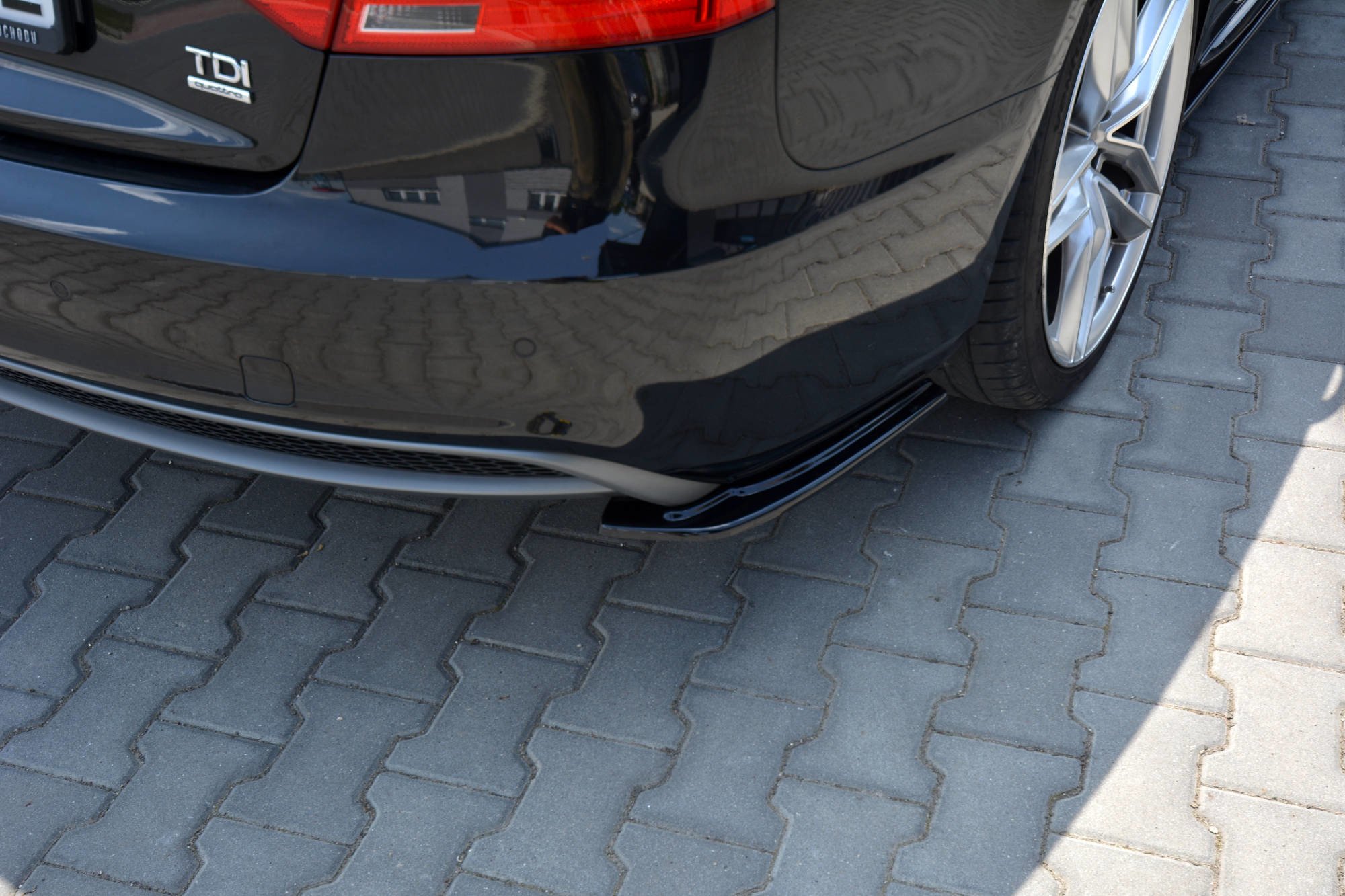 Rear Side Splitters Audi A5 S-Line 8T FL Sportback - 2