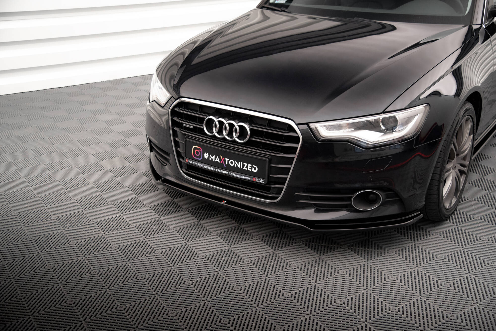Front Splitter V.1 Audi A6 C7 - 3