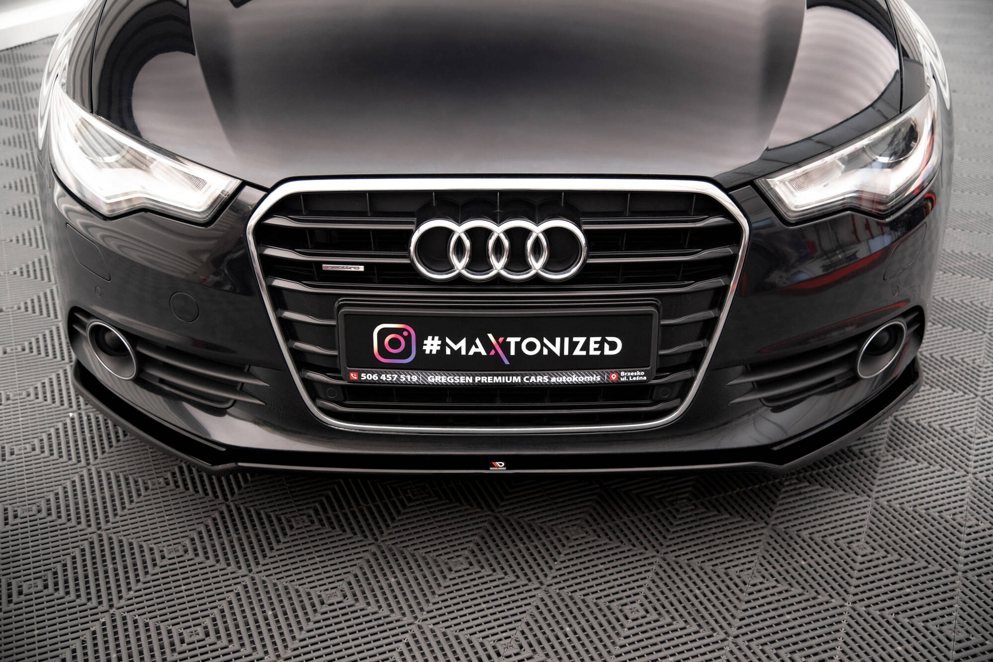 Front Splitter V.1 Audi A6 C7 - 4