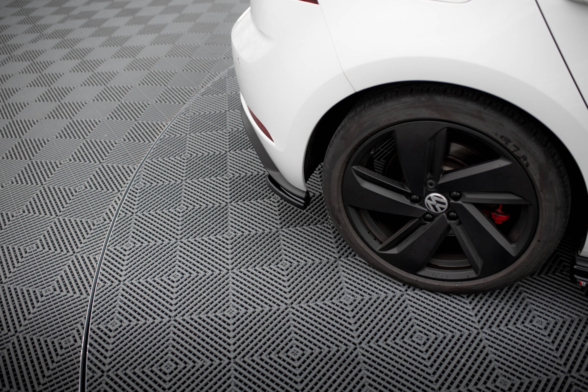 Rear Side Splitters VW Golf 7 GTI Facelift - 3
