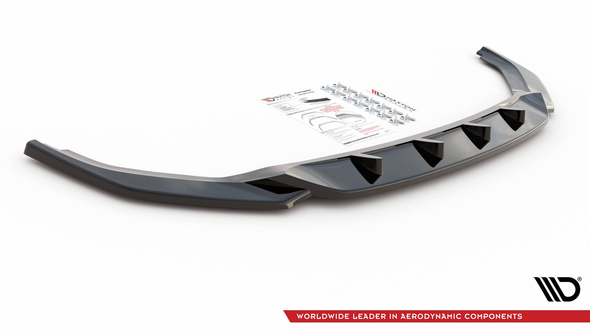 Front Splitter V.2 VW T6 Facelift (2019-) - 4