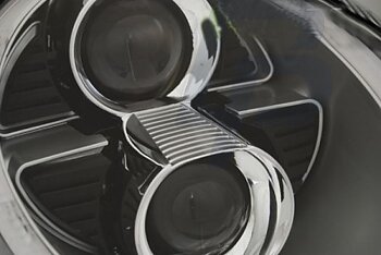 HEADLIGHTS PORSCHE 911 (997) 04-09 SILVER TUBE LIGHT HID XENON