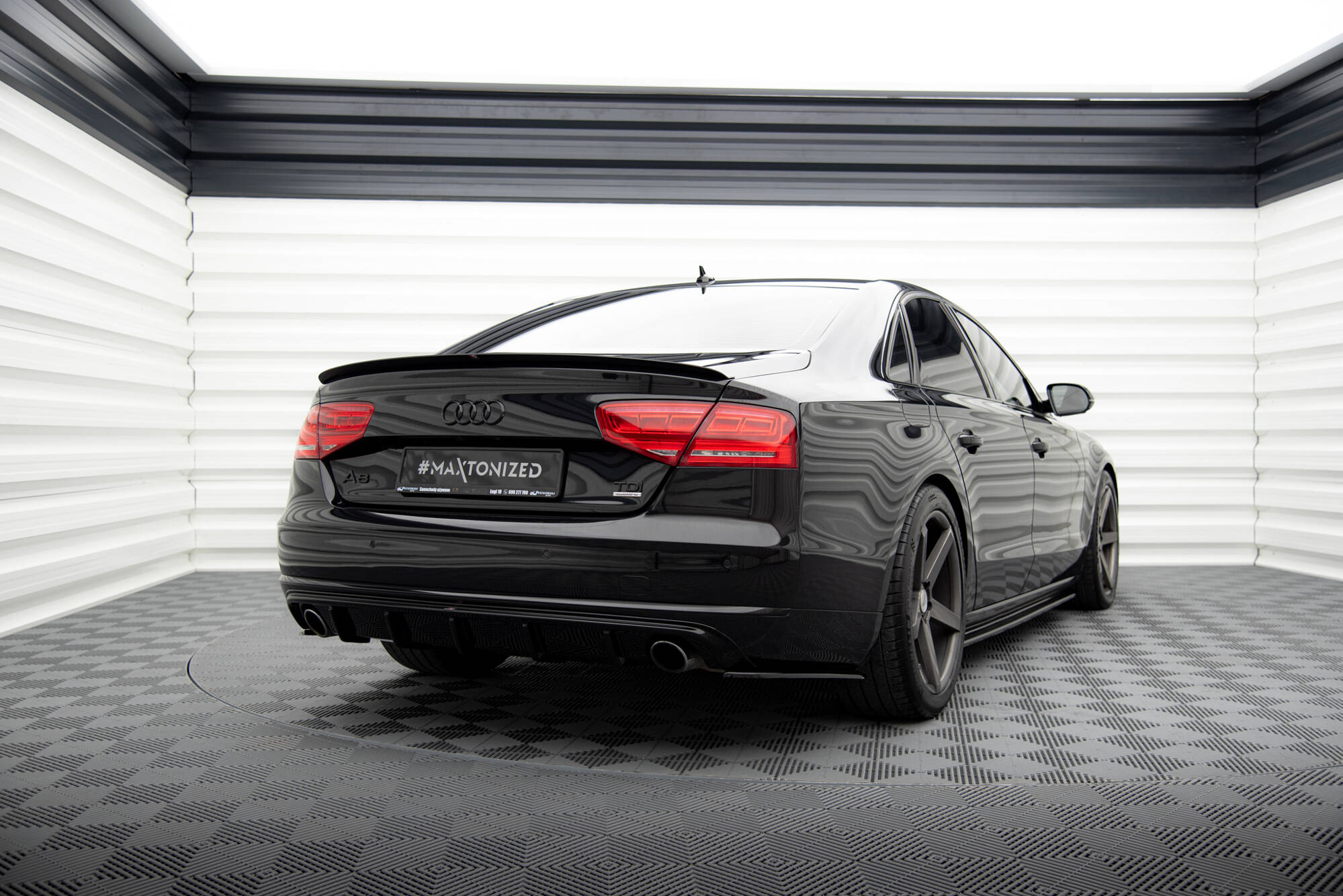 Rear Side Splitters Audi A8 D4 - 2