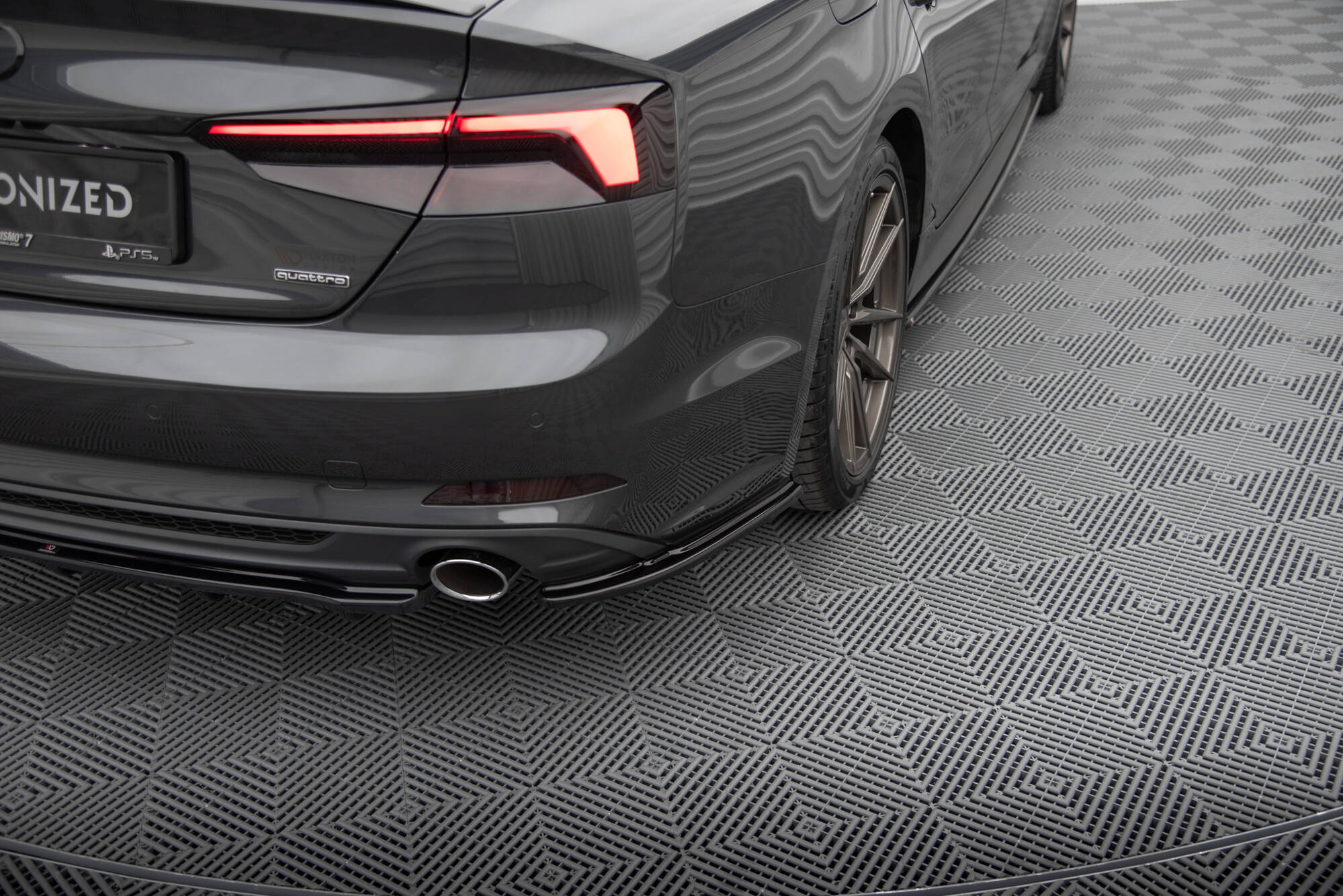 Rear Side Splitters Audi A5 S-Line F5 Sportback - 3